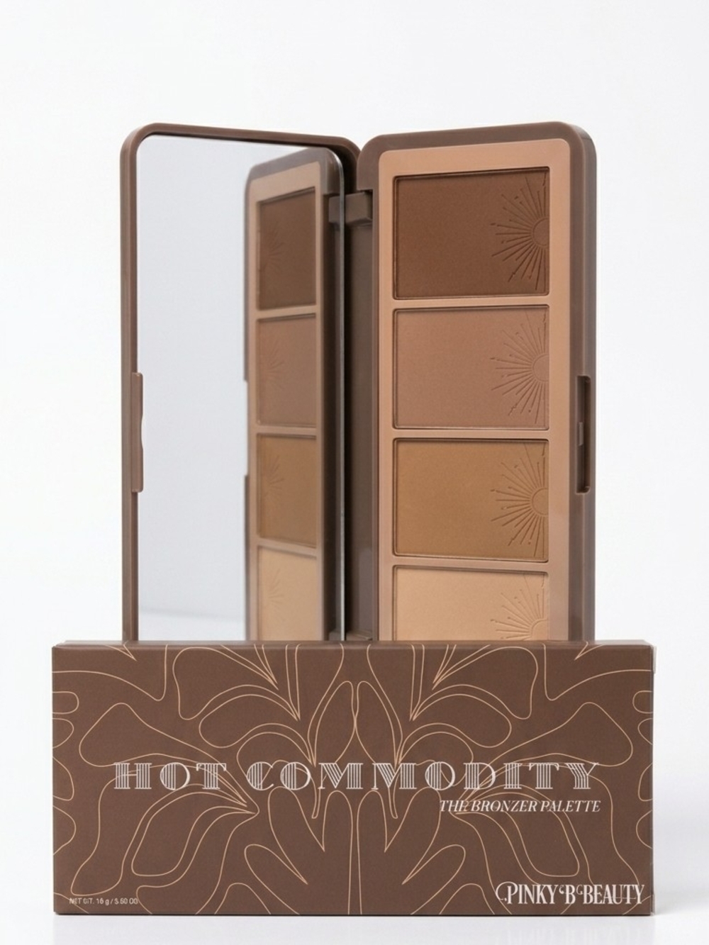 Pinky B Beauty Hot Commodity Bronzer & Contour Palette NIB
